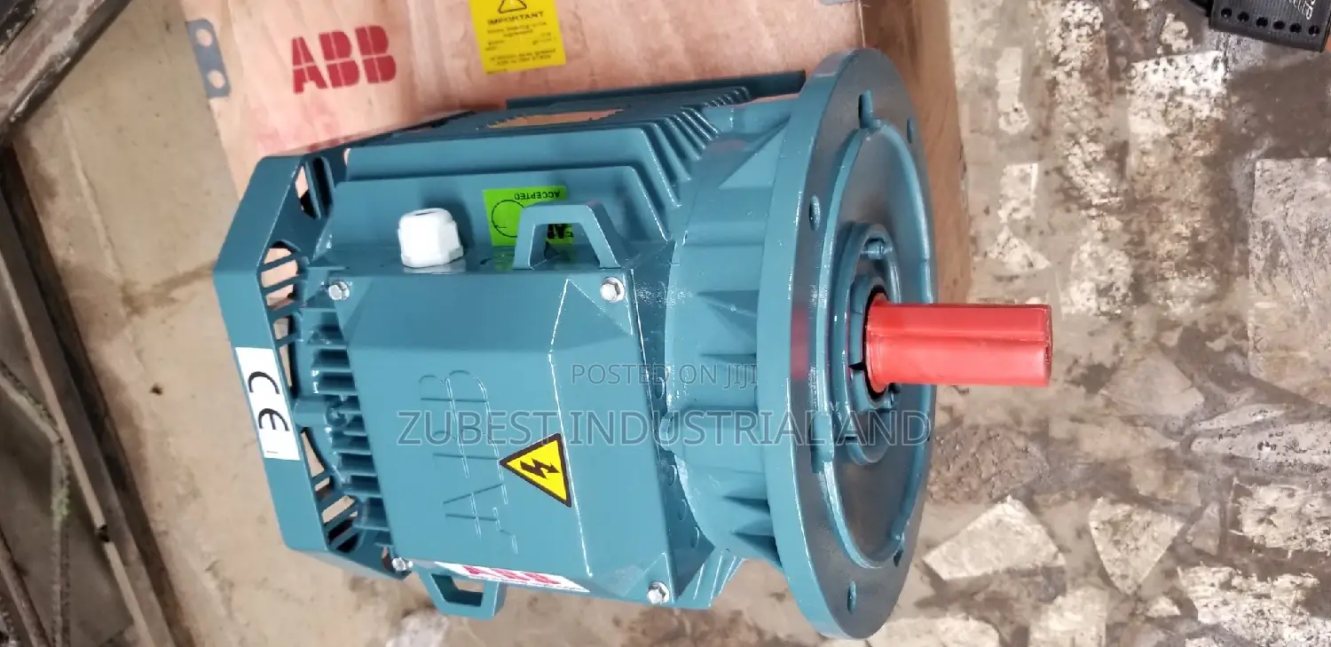 10hp Abb Electric Motor Flange Original