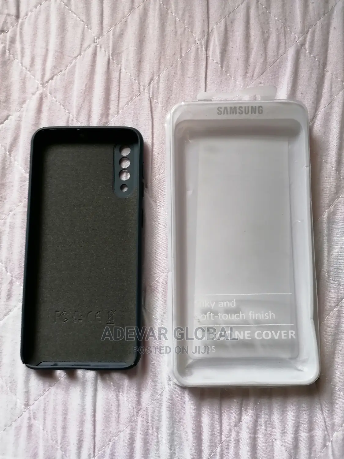 Samsung Galaxy A30s Silicone Back Case Blue
