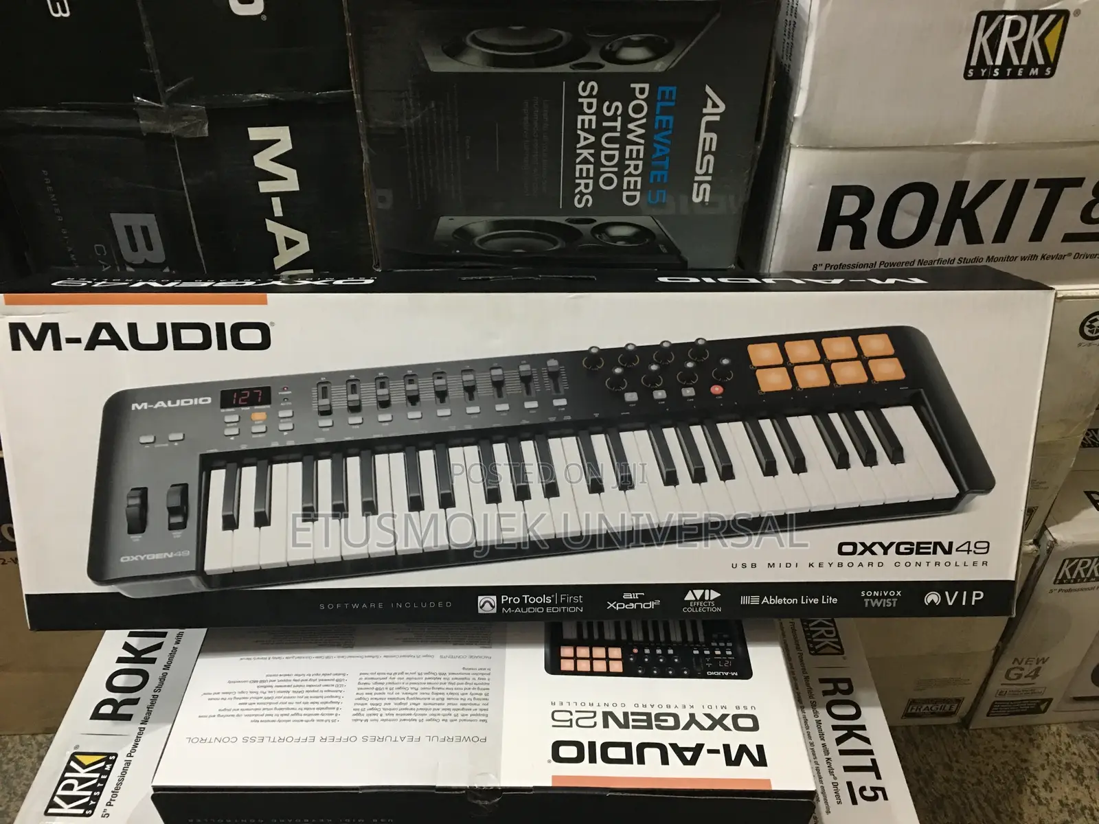 M-Audio Midi Keyboard,Oxygen 49
