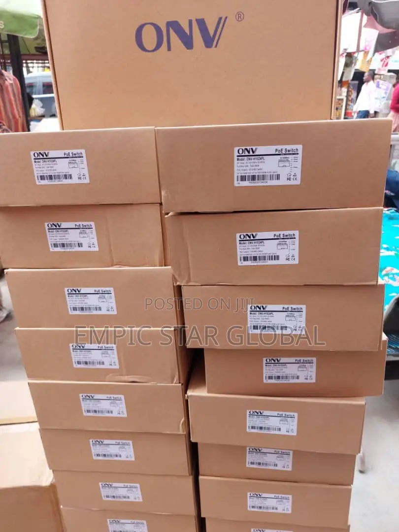 Onv-H1024pl Gigabit Uplink Poe Switch
