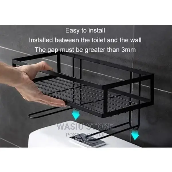 Over the Toilet Shelf / Bathroom Organizer Shelf