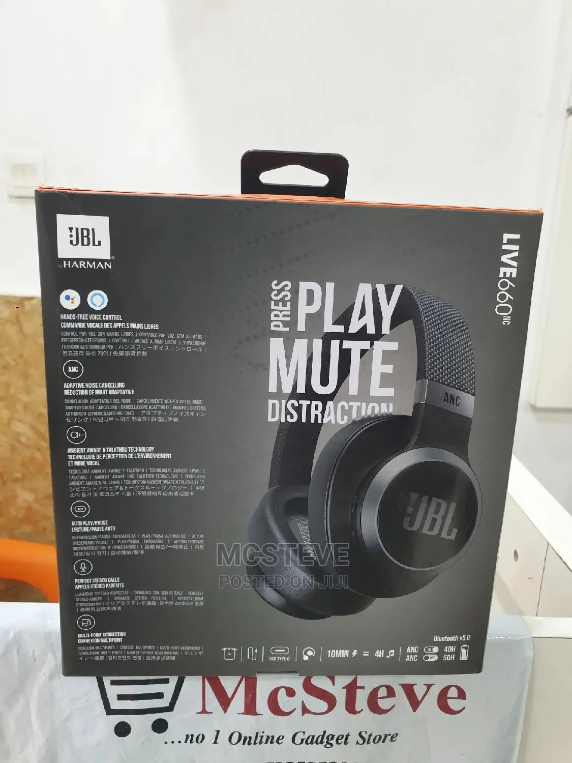 JBL Live 660 Headset With ANC