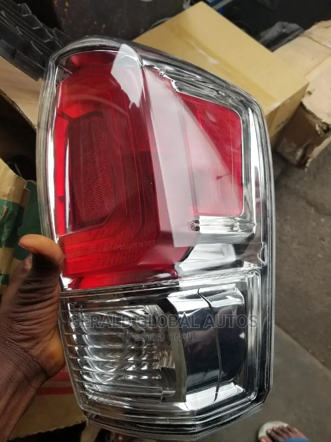 Rear Light Tacoma 2018 White
