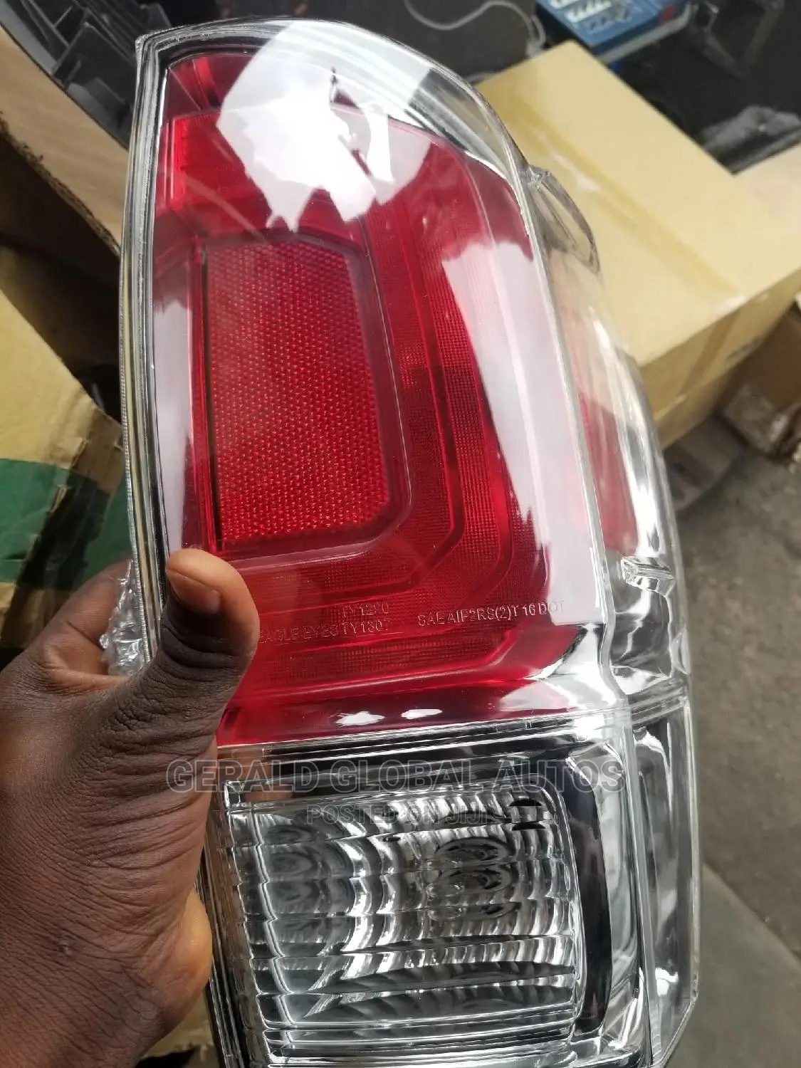 Rear Light Tacoma 2018 White