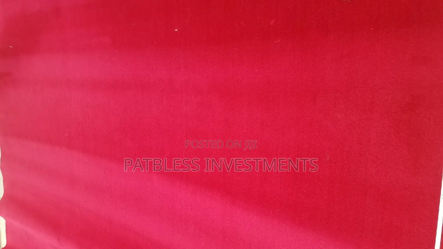 Plain Red Carpet, #8000 Per SQM
