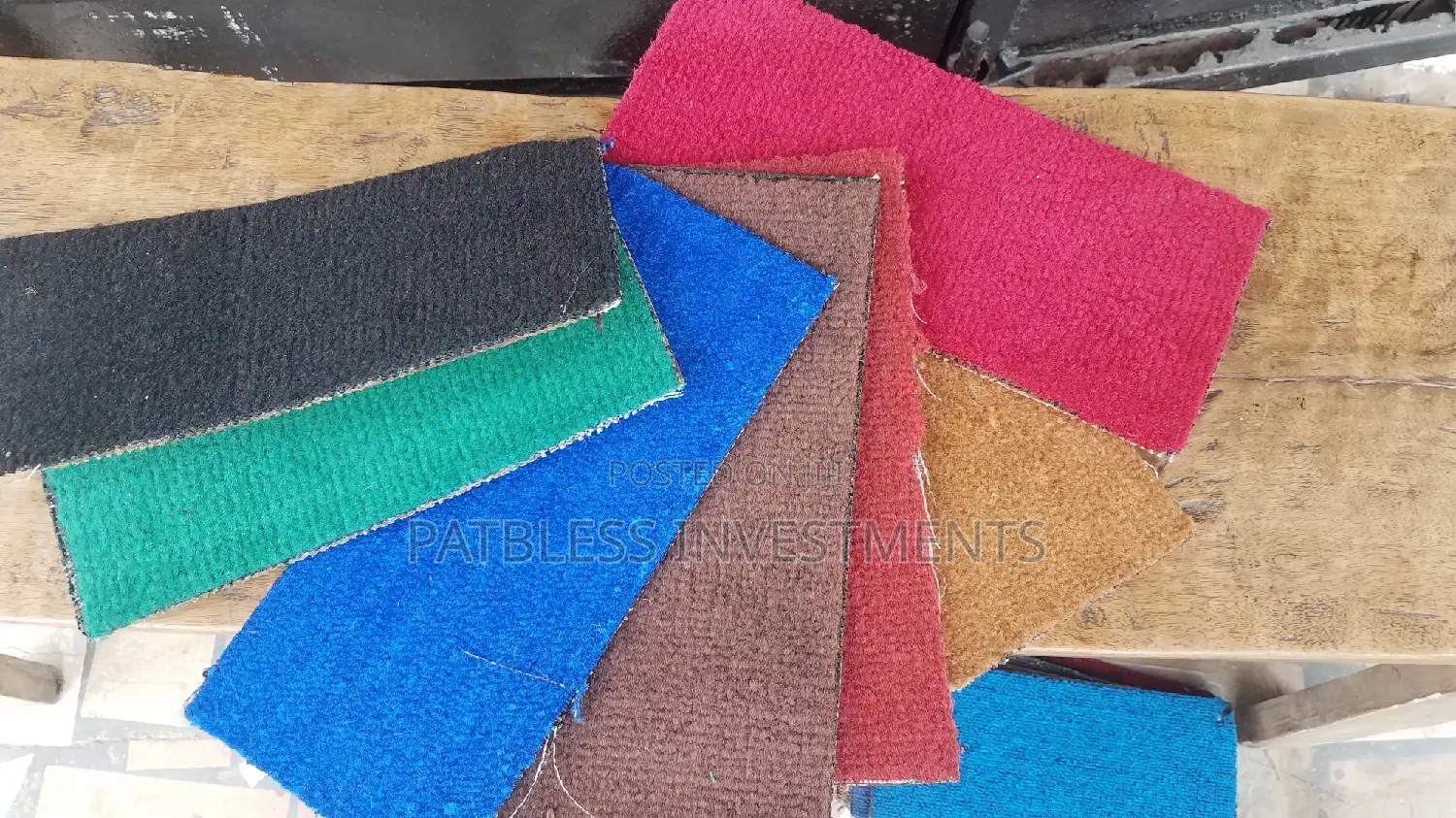 Plain Red Carpet, #8000 Per SQM