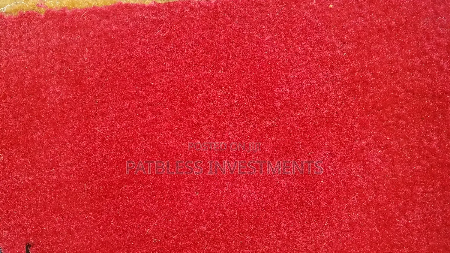 Plain Red Carpet, #8000 Per SQM