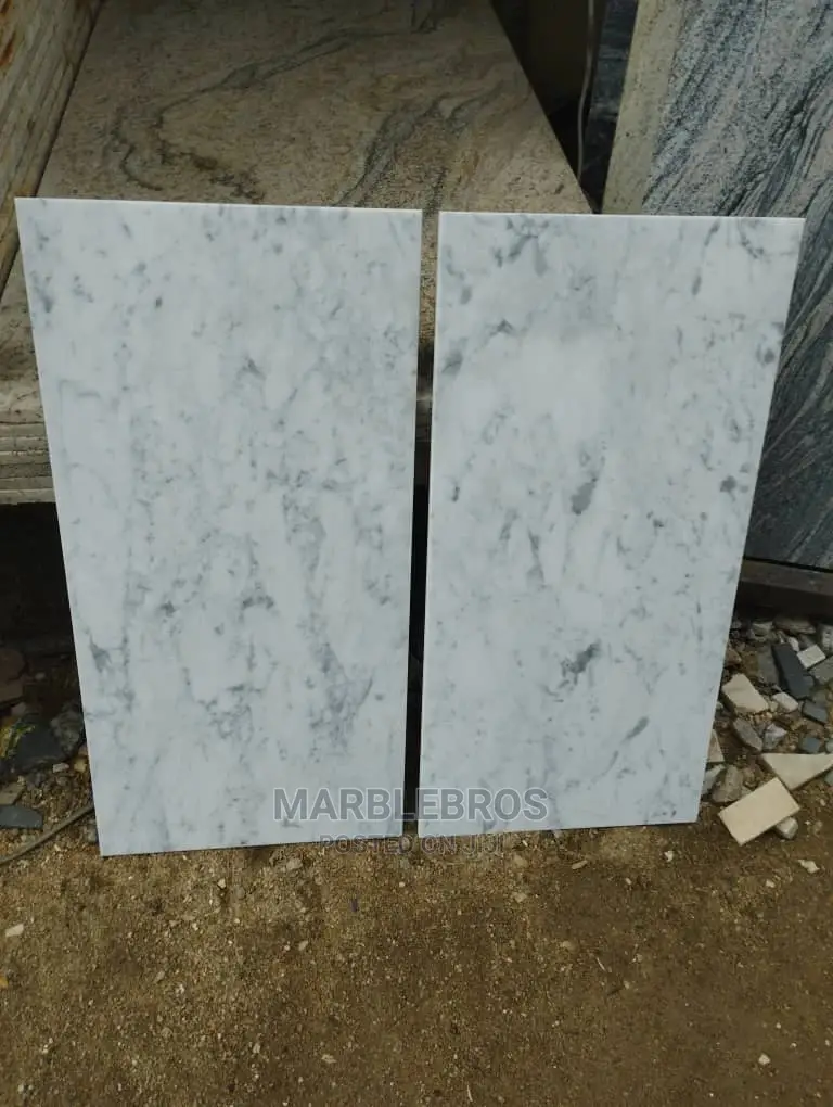 Italian White Marble Stone 30x60x1cm