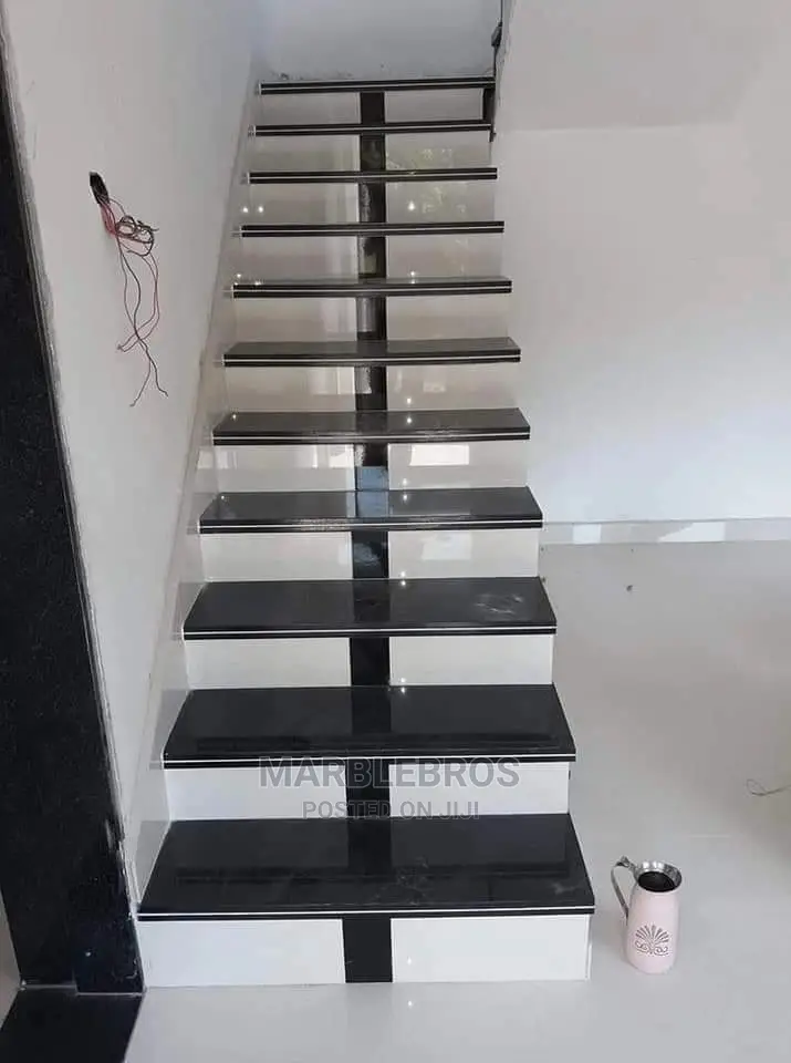 Staircase Done With Granite Stone