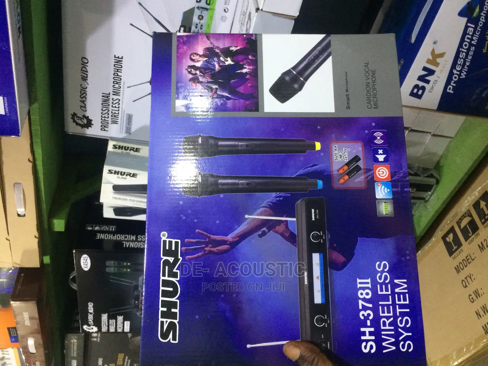 SH 378 Shure Wireless Microphone