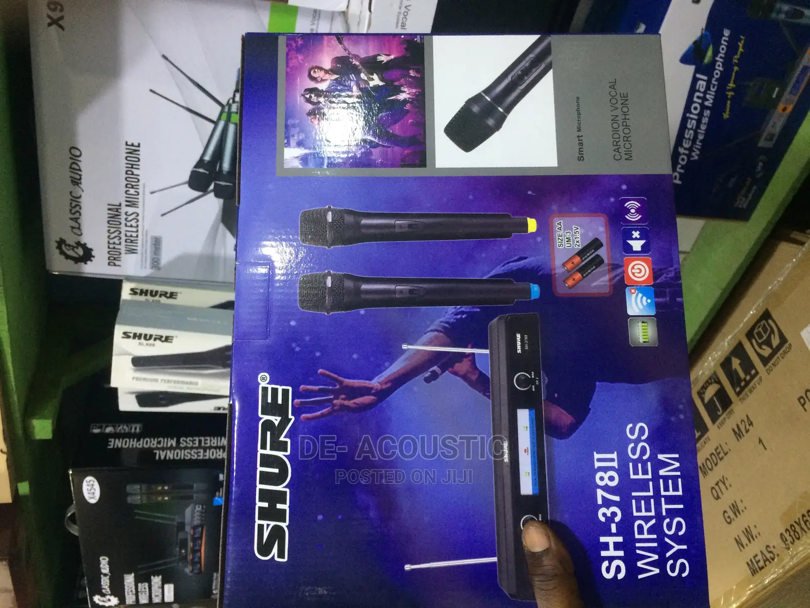 SH 378 Shure Wireless Microphone