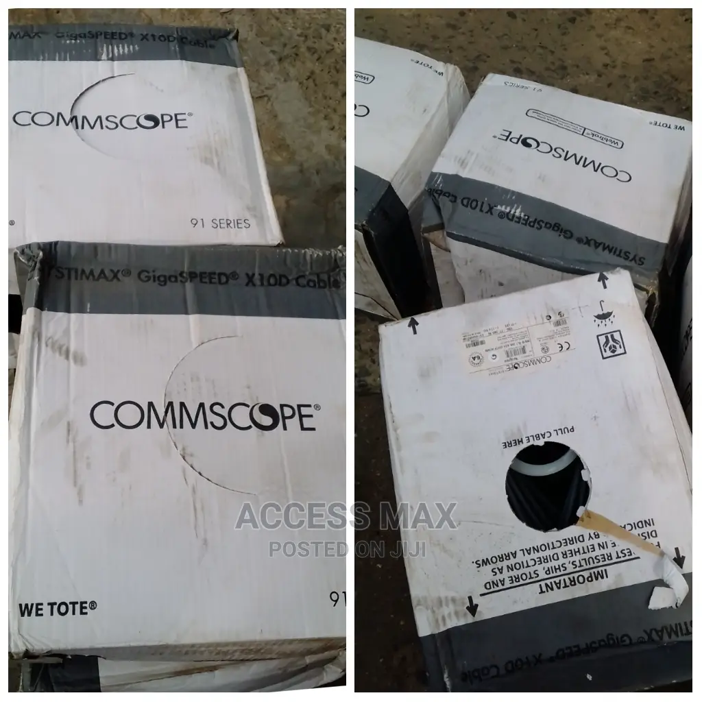 Commscope Cat6-a Cable Pure Copper By 305- Meters