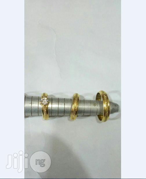 Original Quality Romanian Gold Engagement and Wedding Rings