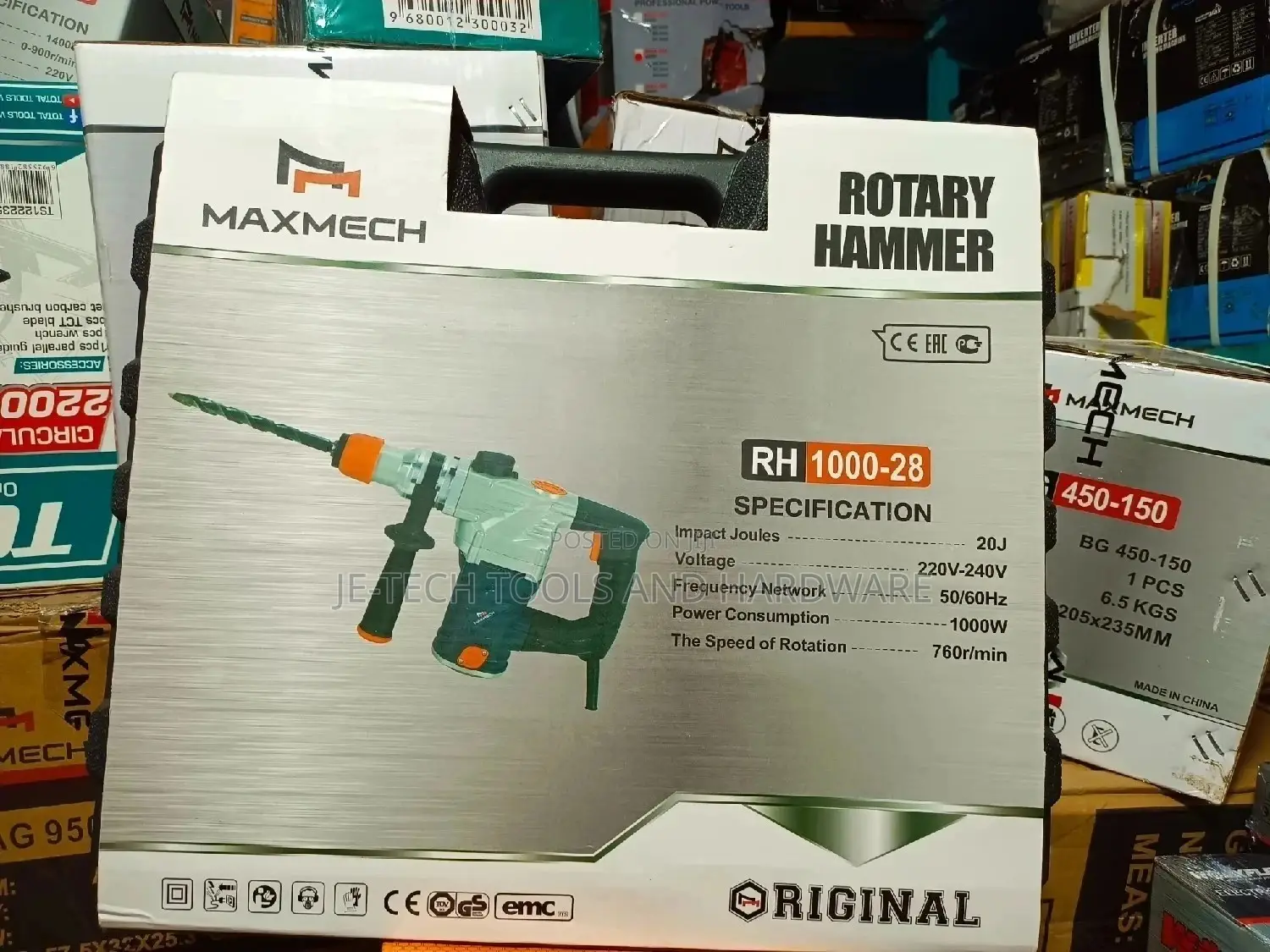 Maxmech Rotary Hammer 1000w