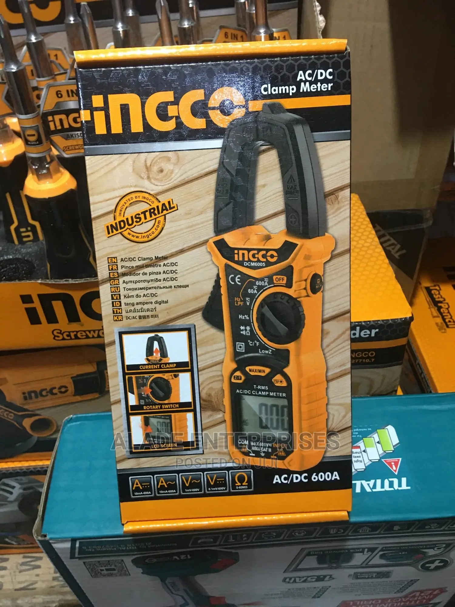 Ingco Industrial Digital Clamp Meter