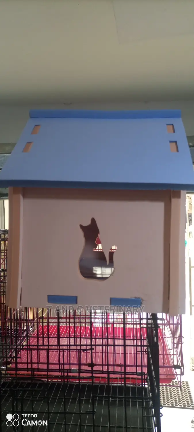 Pet Cat Kitten House Cage Home