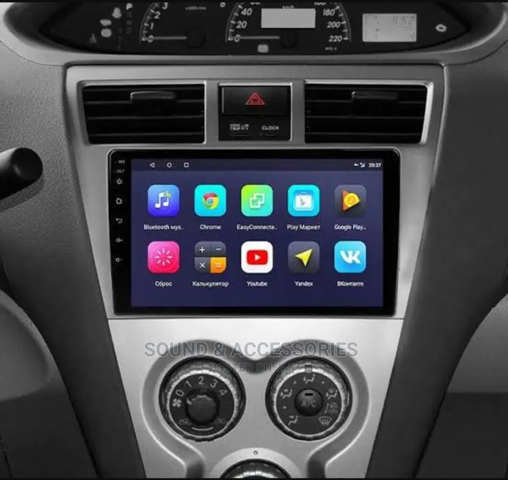 Toyota Yaris Vios 2007-2012 Android Gps Navigation Syst
