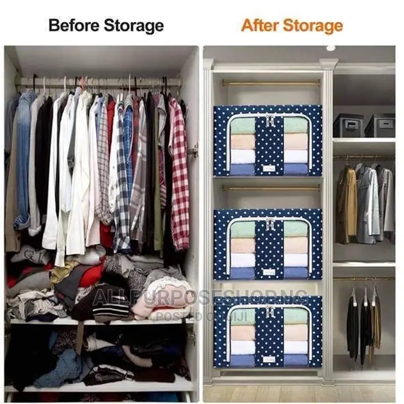 100l Foldable Cloth Storage