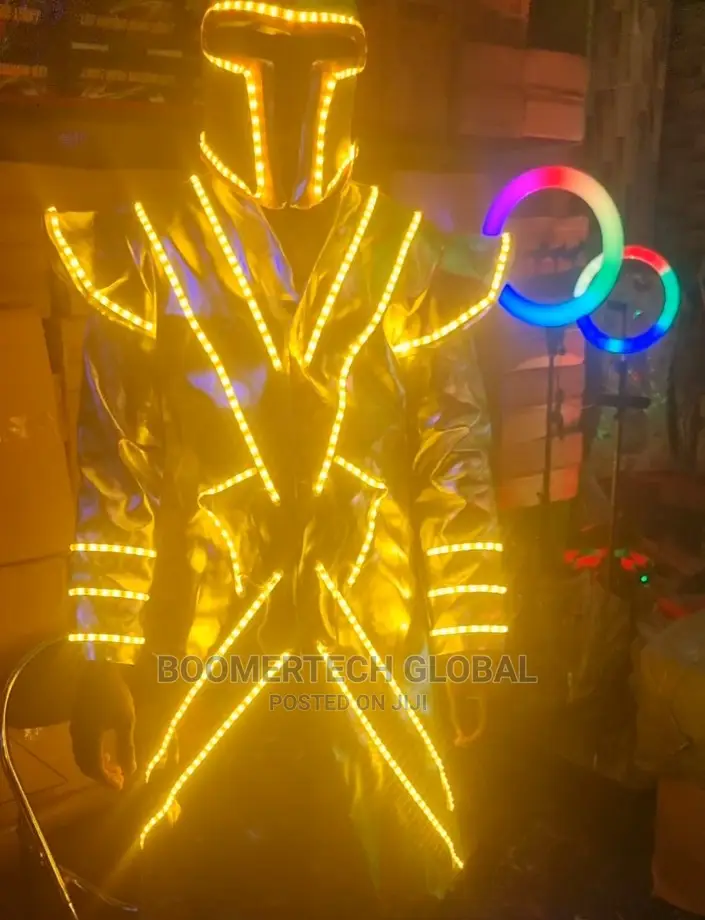 Full Kit Champagne LED Jacket / Carrier / Casket / Light