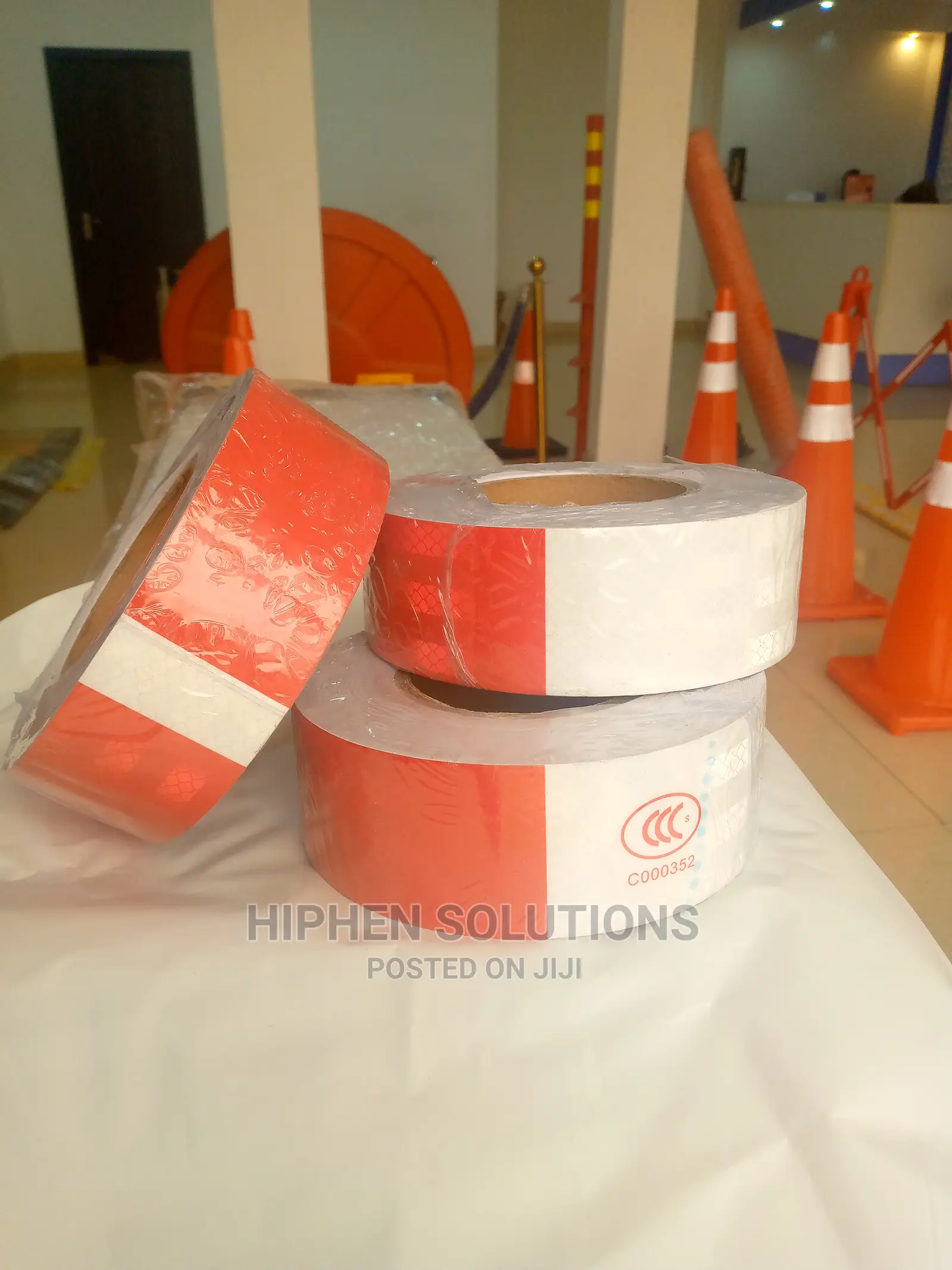 Weather and Water-Resistant Road Marker Tape