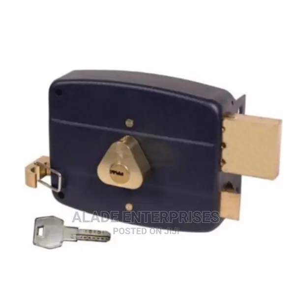 Jam Lock Flat Mouth Rim Lock