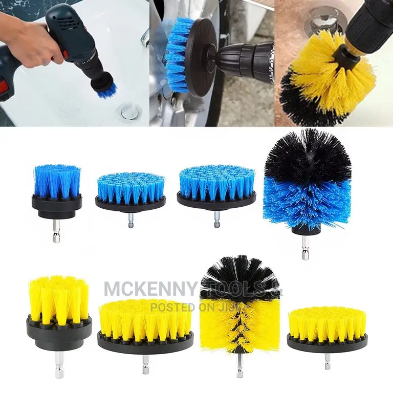 Drill Cleaning Brush Cleaner Set for Sink, Carpet, Glass,