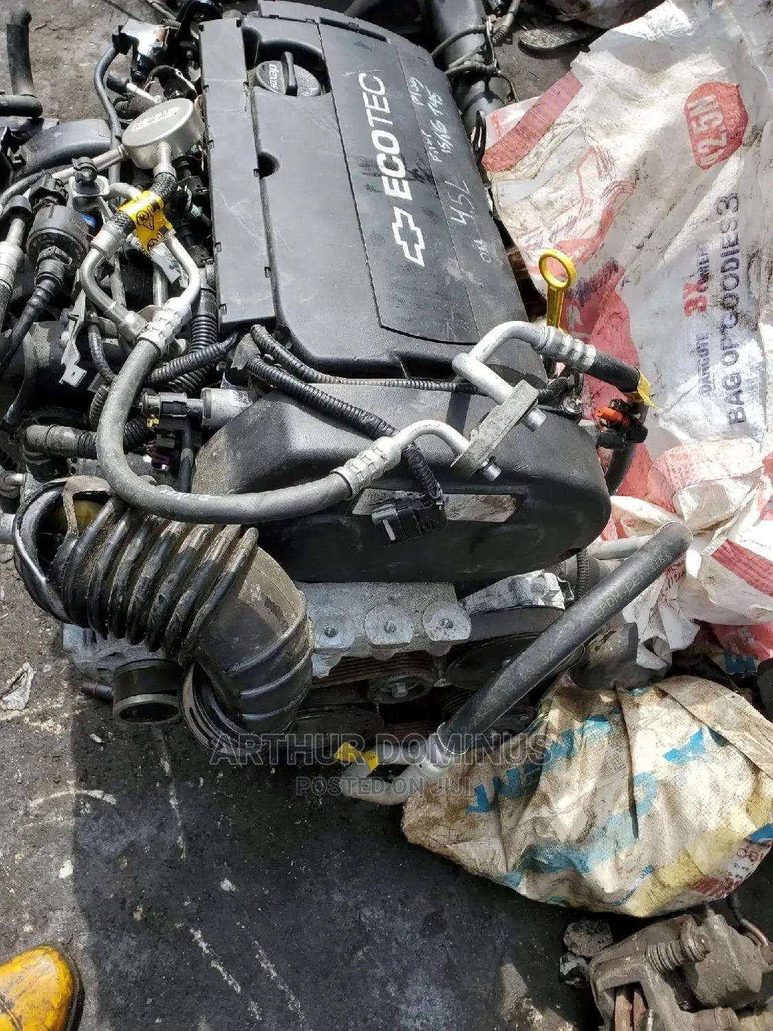 Chevrolet Cruze Turbo Charge Engine 2012/2015