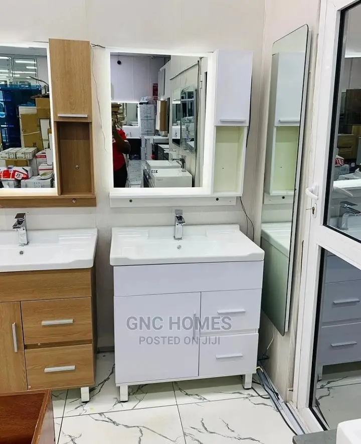 White Carbinet Basin PVC