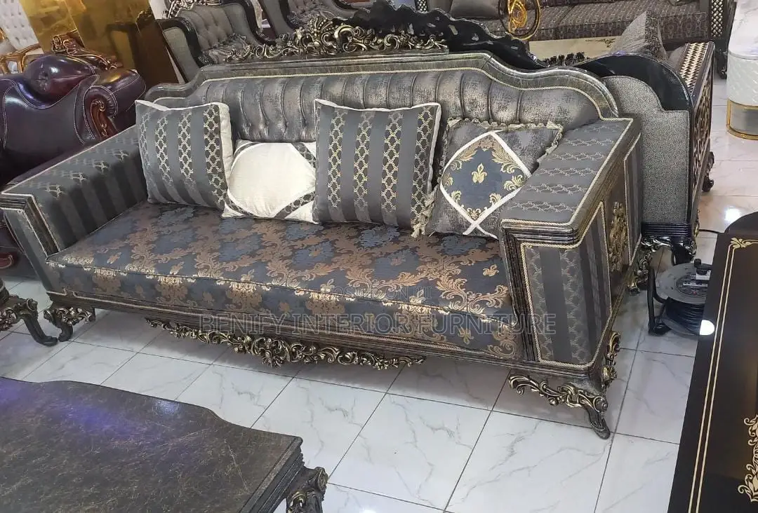 Full Set Turkey King Size Sofa With Center Table, Tv Stand