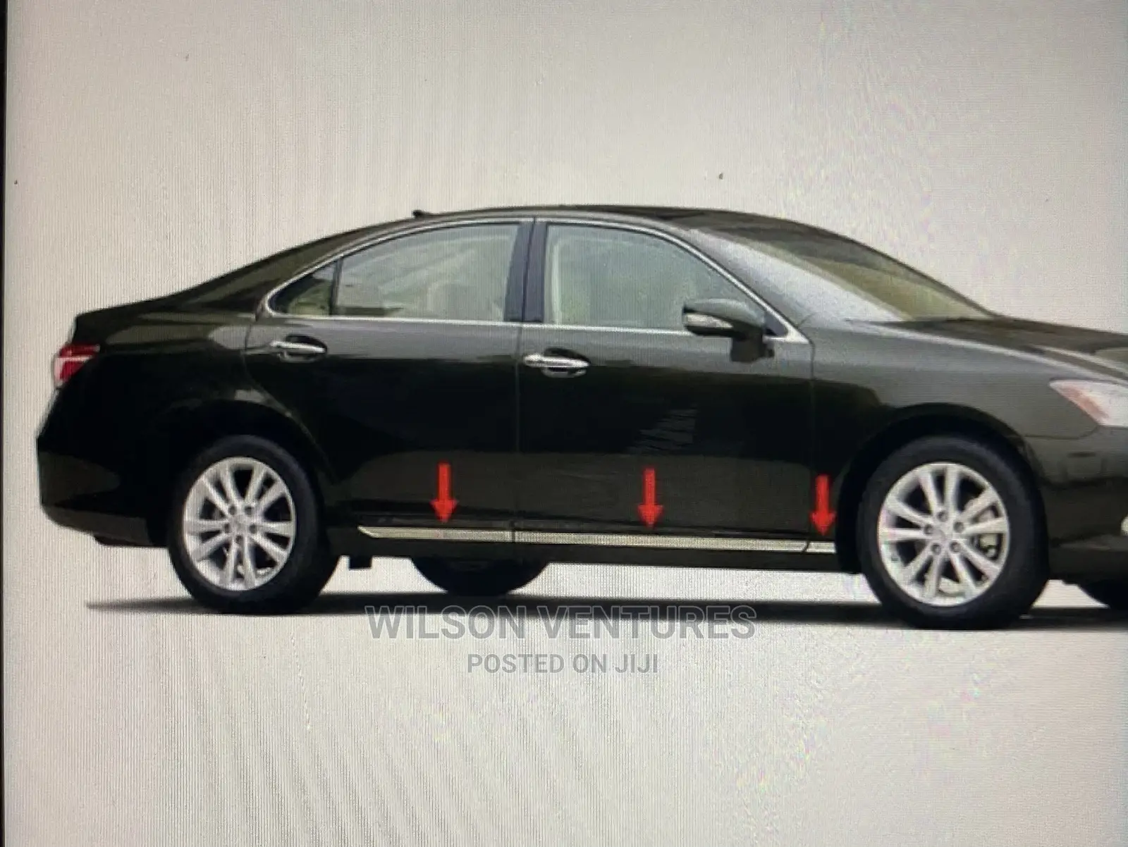 Es350 Silver Door Body Chrome
