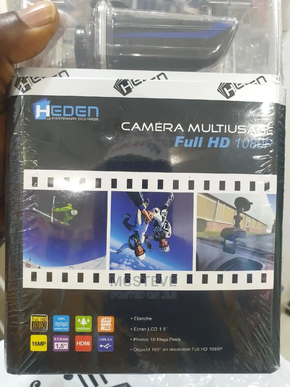 Heden Multipurpose Action Camera Full HD 1080p
