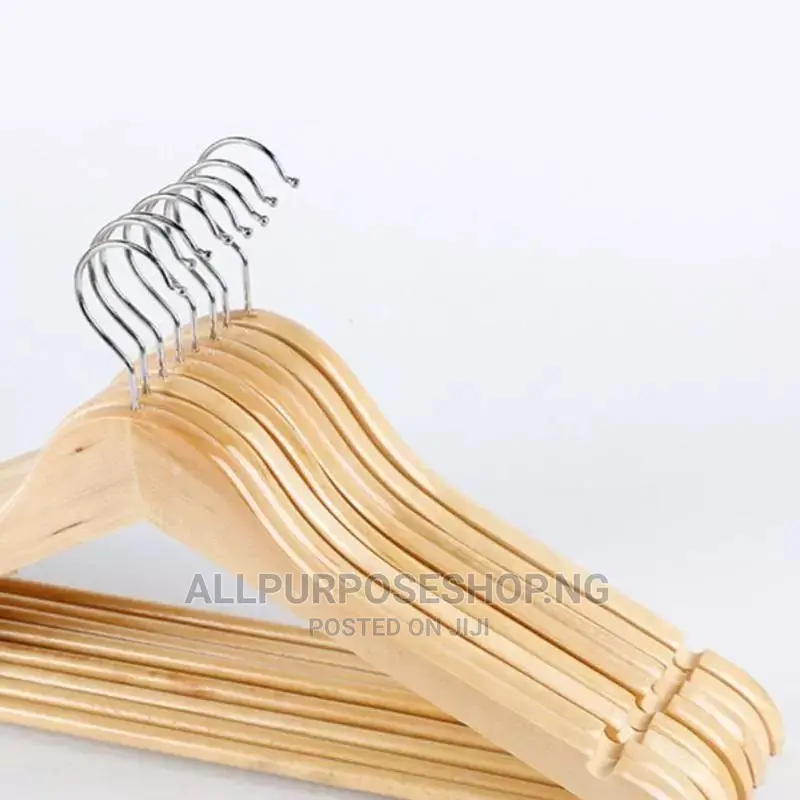 Wooden Cloth Hanger ( 10pcs )