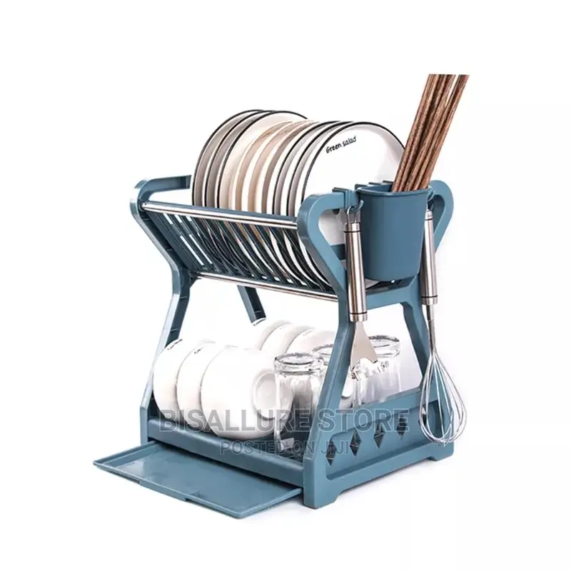 Double Layer Plate Rack