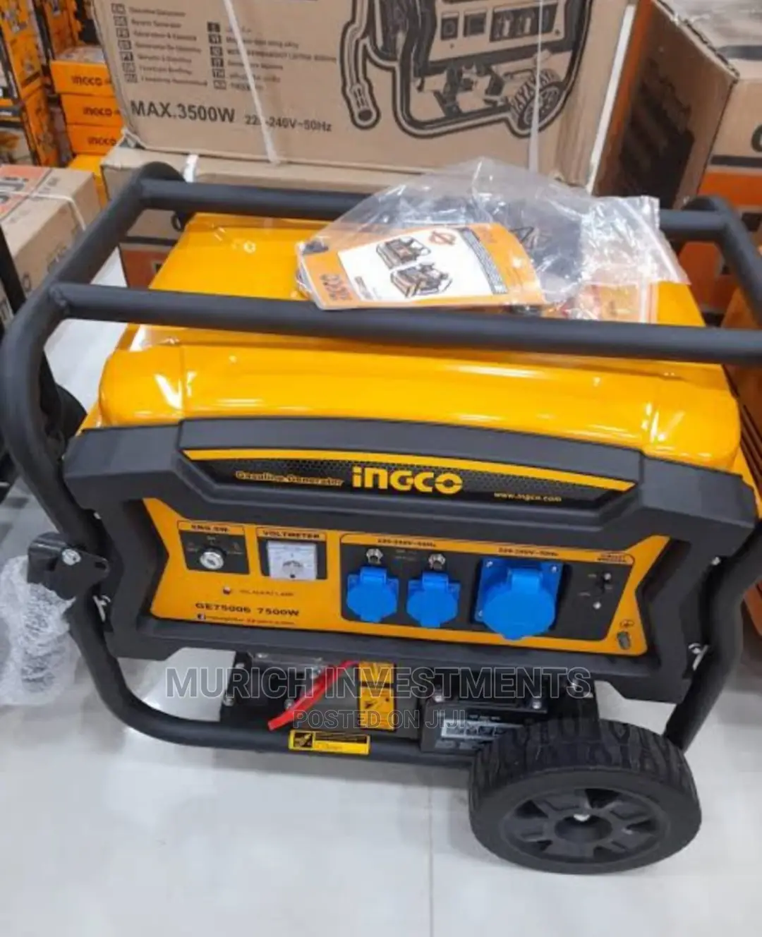 Ingco Gasoline Generator 7500w 7.5kva
