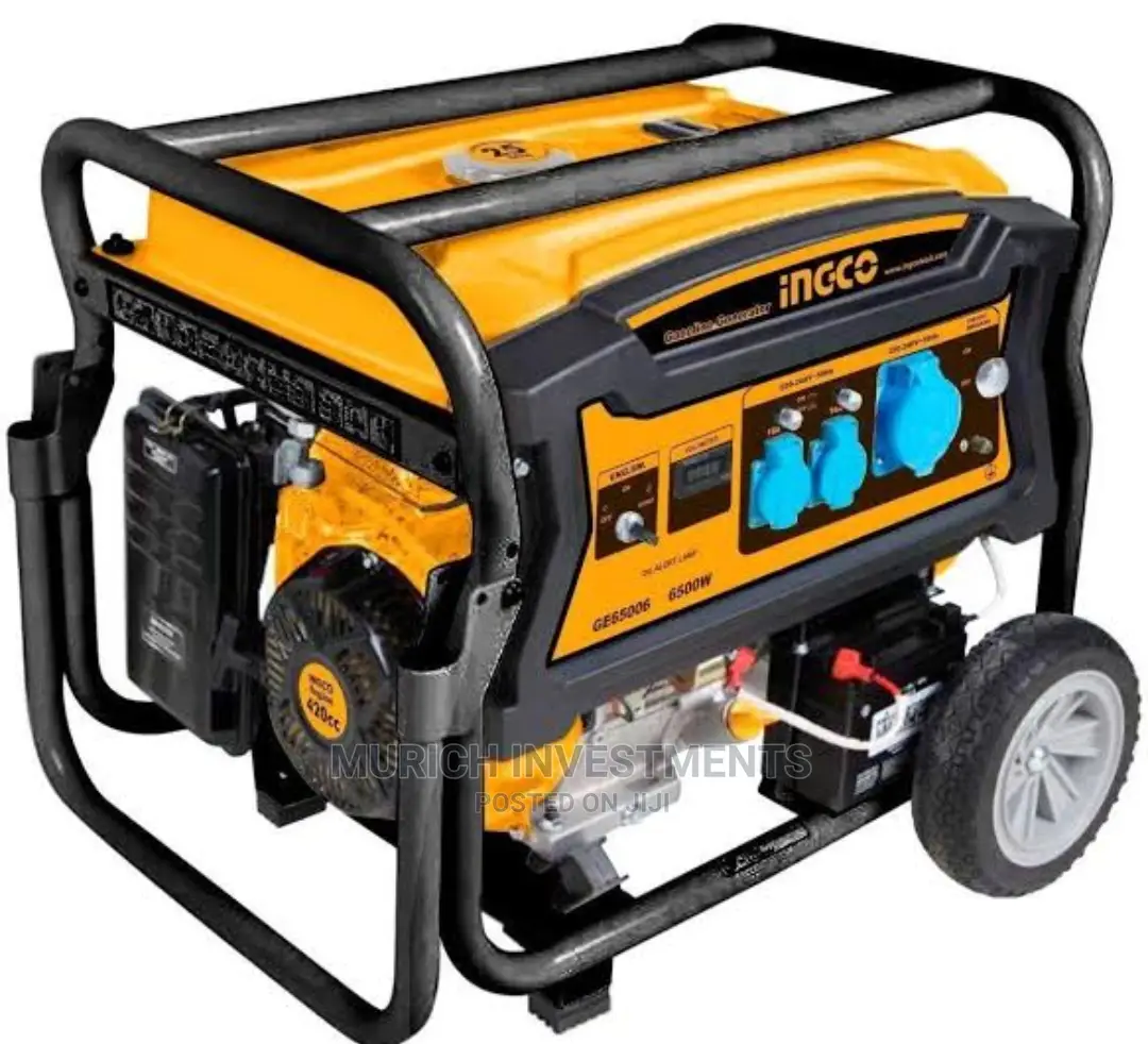 Ingco Automatic Gasoline Generator 6500w 6.5kva