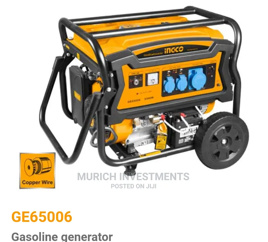 Ingco Automatic Gasoline Generator 6500w 6.5kva
