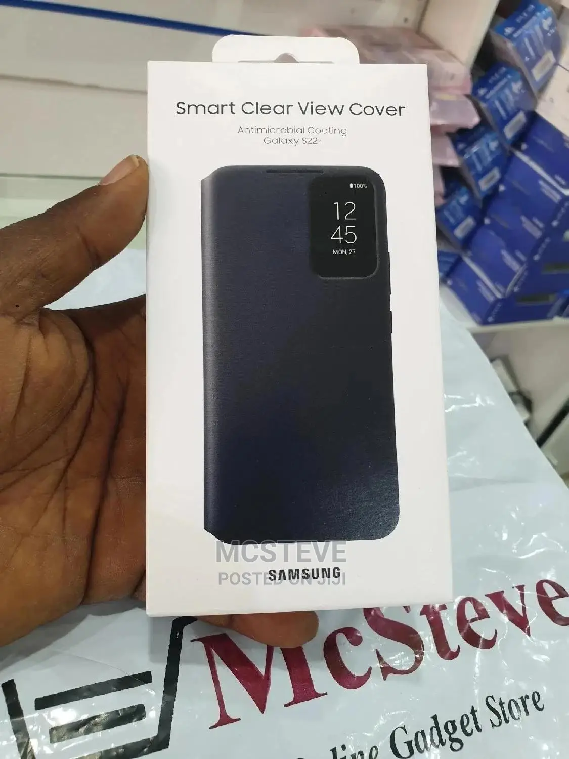 Samsung Galaxy S22 Ultra Clear View Smart Case Cover