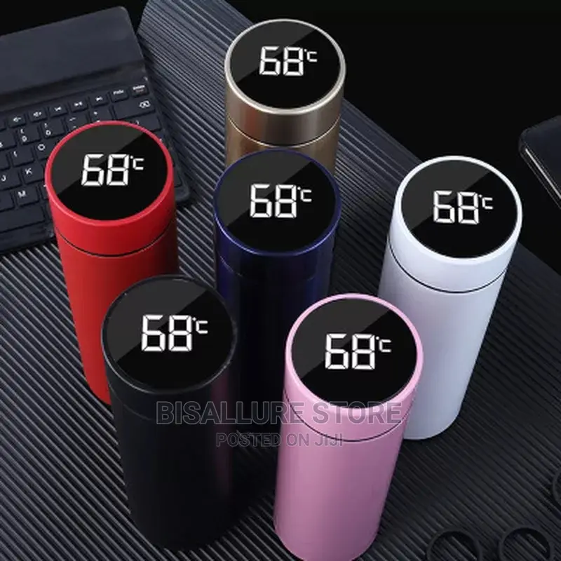 500ml Smart Insulation Temperature Cup Water Bottle