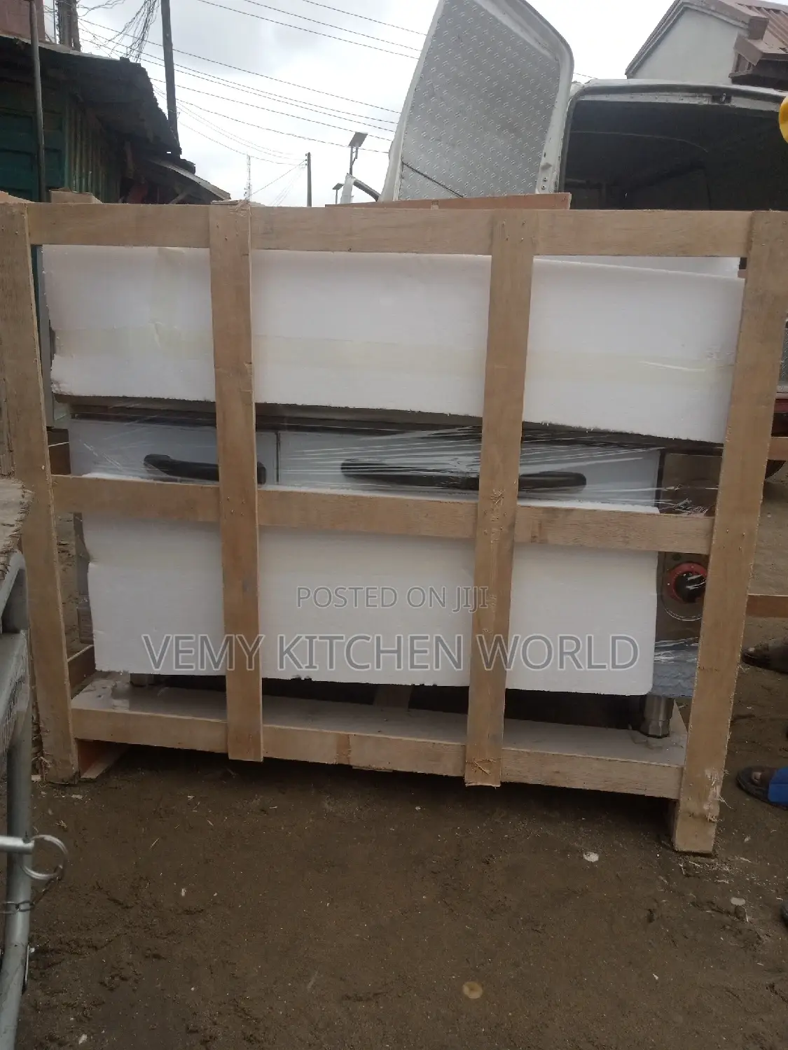 Gas Cooker 6 Burner Hot Plate With Oven