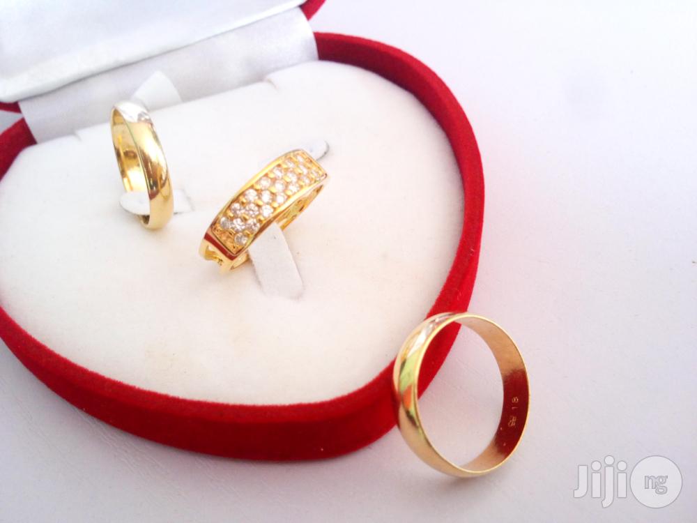 Brand New Romania Gold Engagement and Wedding Ring R1