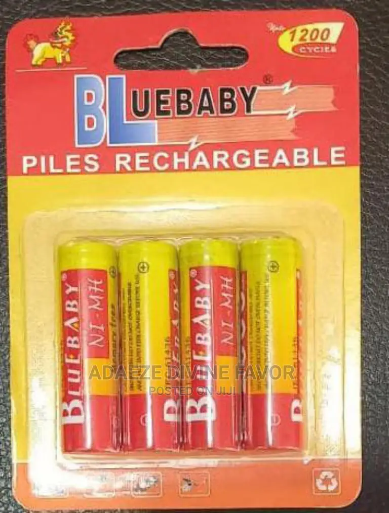 Bluebaby Piles Rechargeable 1200 Cycles Battery