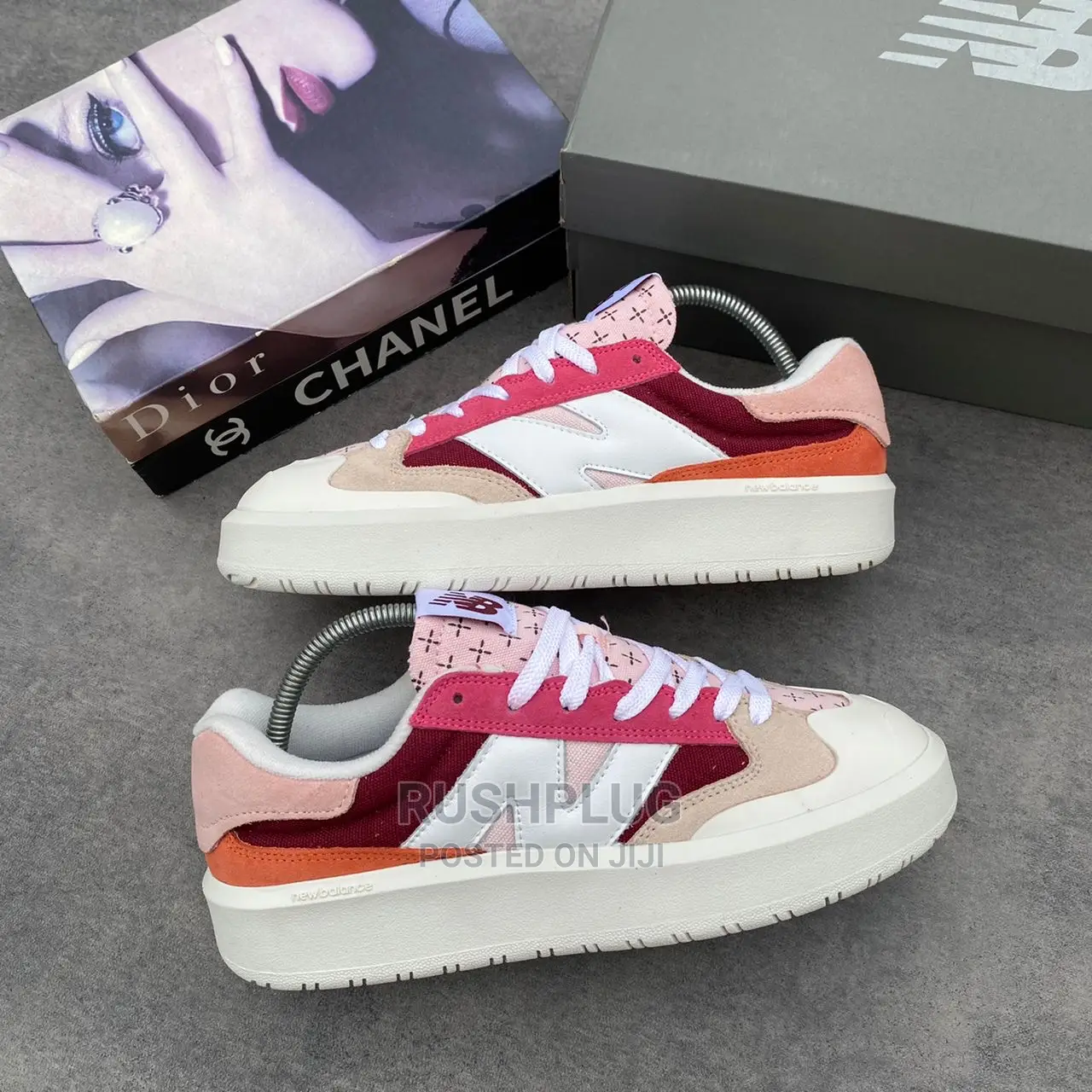 New Balance Ct302 Burgundy Pink Sneakers