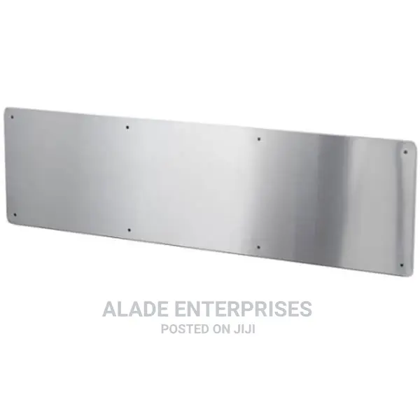 Kick Plate - Rectangle Stainless Steel - 90cmx5cm