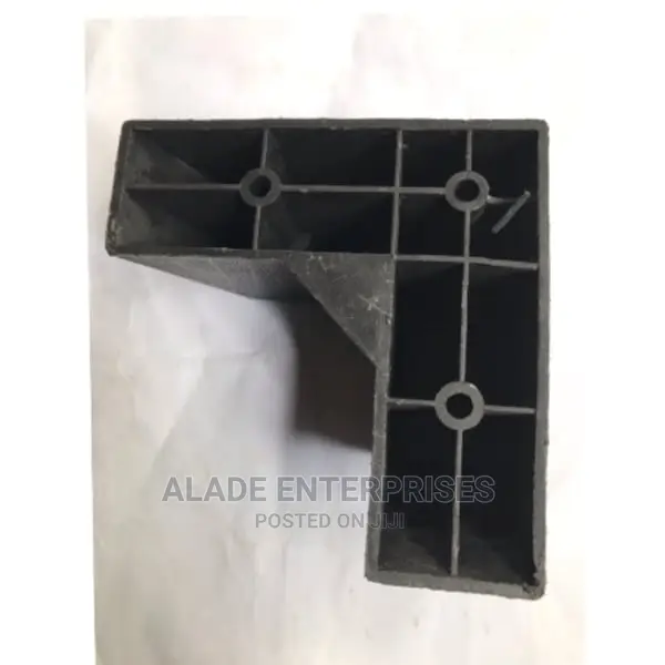 Plastic Modern L Koni Pvc Leg, For Sofa 4pics 3inch