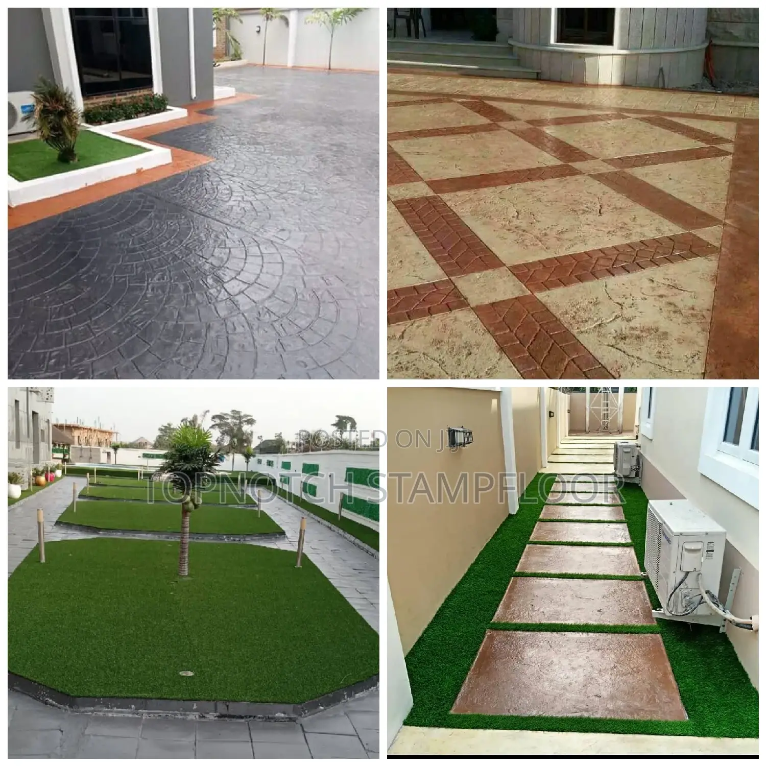 Light Up Your Exterior Compound With Modern Floor-Design
