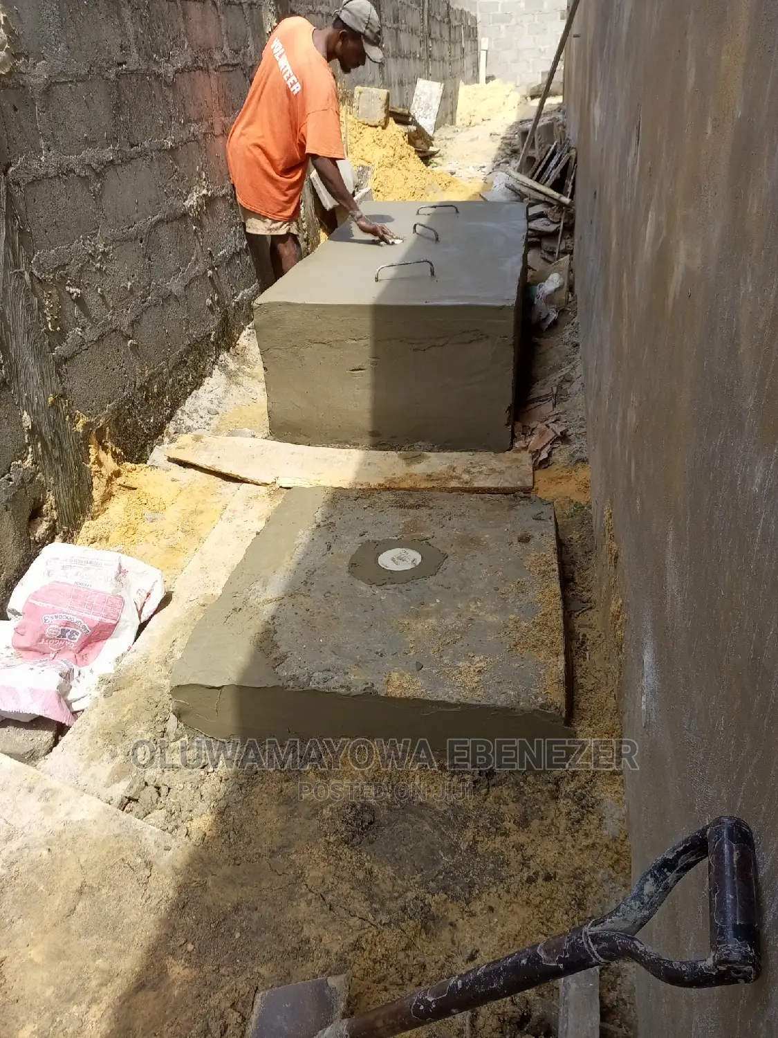 Bio Digester Sewage Construction for Toilets