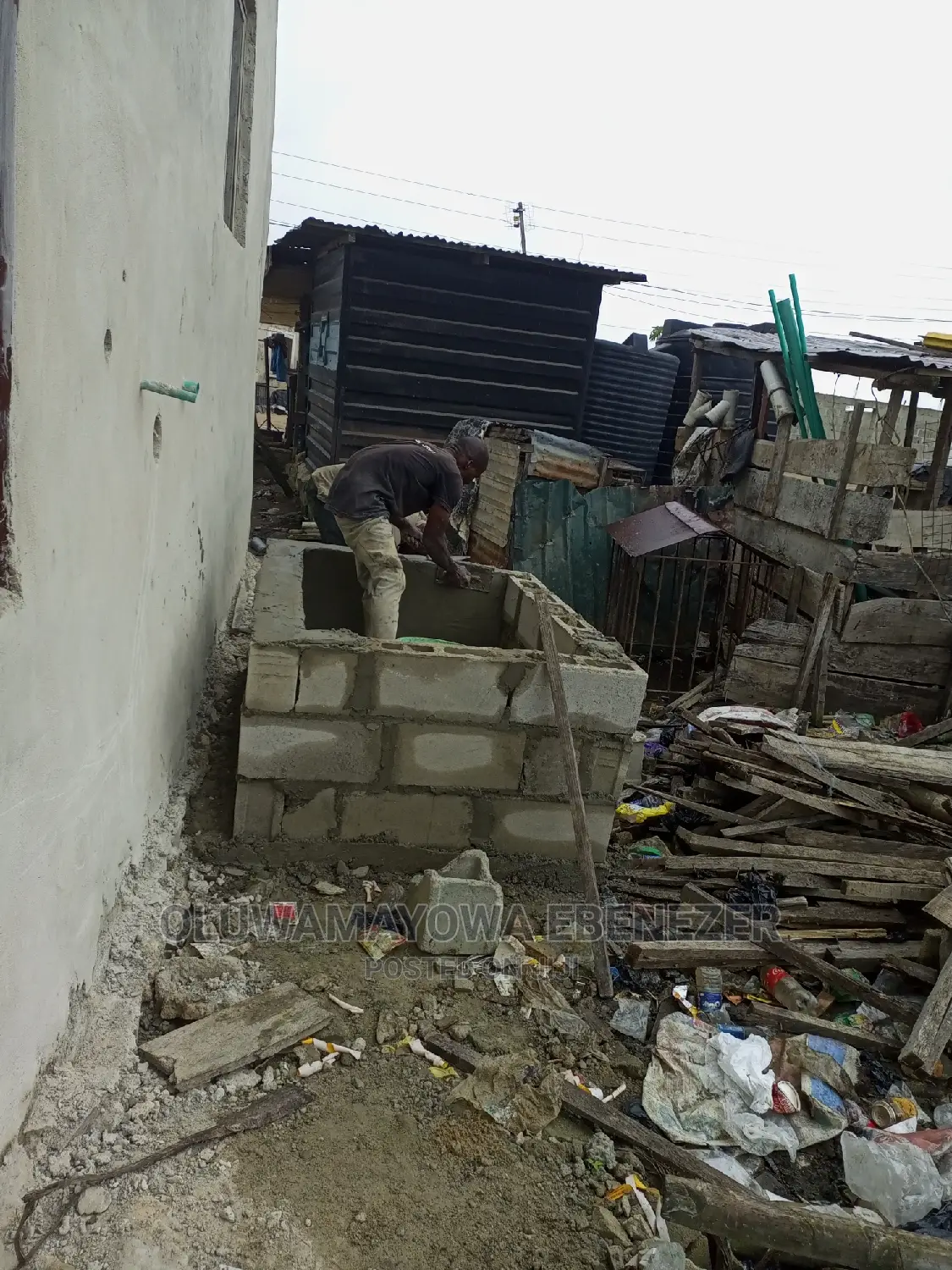 Bio Digester Sewage Construction for Toilets