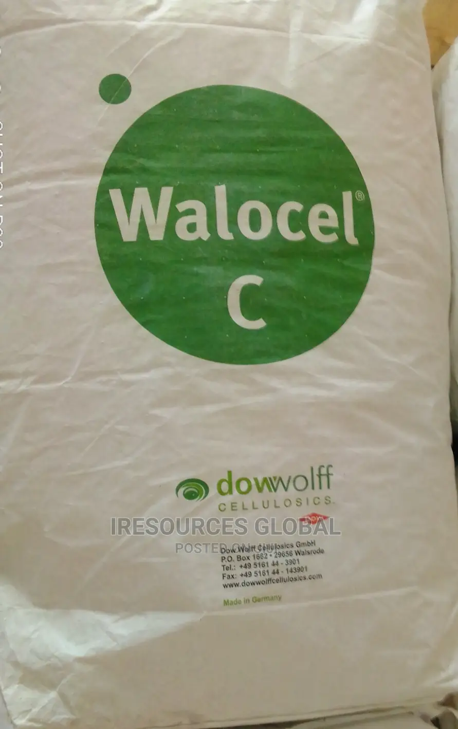 Walocel - Sodium Carboxymethyl Cellulose (SCMC) 25kg,