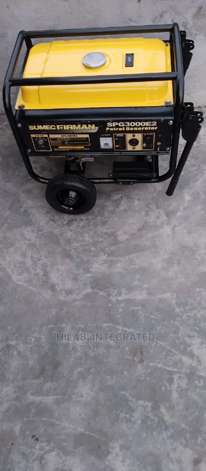 Fairly Used 2.8KVA SUMEC FIRMAN SPG3000 Copper Generator
