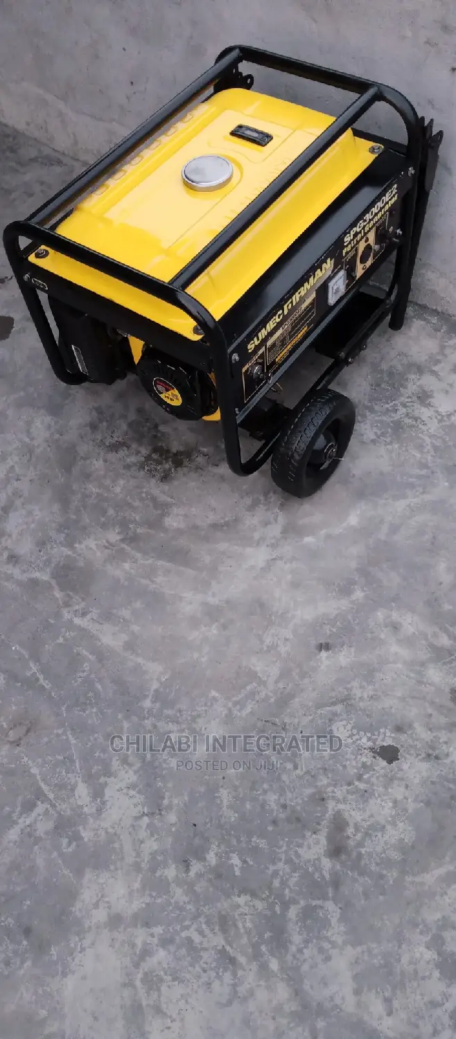 Fairly Used 2.8KVA SUMEC FIRMAN SPG3000 Copper Generator